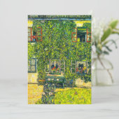 Save The Date Gustav Klimt La Maison de Guardaboschi (Debout devant)