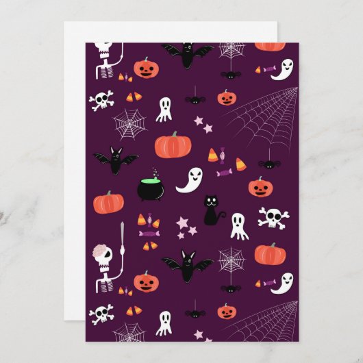 Save The Date Halloween (Devant / Derrière)