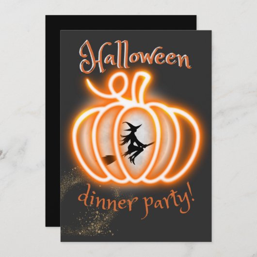 Save The Date Halloween (Devant / Derrière)