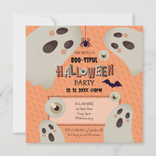 Save The Date Halloween joyeux