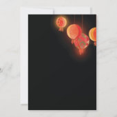 Save The Date Hanging Papiers Lanternes Mariage Enregistrer la d (Dos)