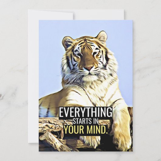 Save The Date Happiness Citer Tout Commence Dans Votre Esprit (Devant)