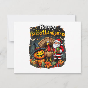 Save The Date Happy Hallo Merci mas Joyeux Noël Père Noël
