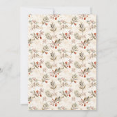 Save The Date Happy Holidays Country Primitive Village Invite (Dos)