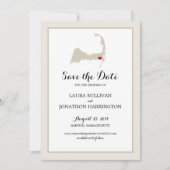 Save The Date Harwich Wequassett Cape Cod | MARIAGE (Devant)