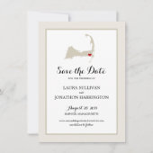 Save The Date Harwich Wequassett Cape Cod | MARIAGE (Devant)