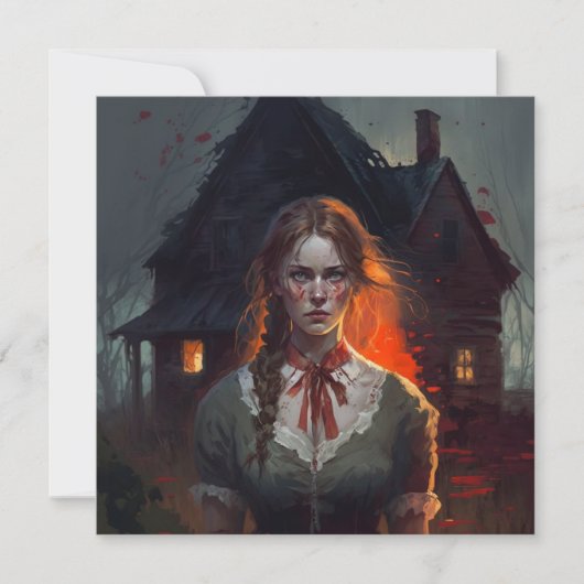 Save The Date Haunting house (Devant)