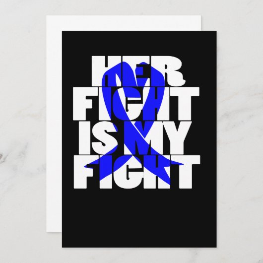 Save The Date Her Fight Is My Fight (Devant / Derrière)