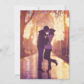 Save The Date Herbe des Pampas Mariage Botanique Rustique Bohème (Dos)