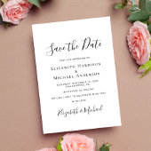 Save The Date Heureux Jamais après la photo