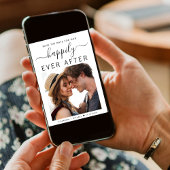 Save The Date Heureux Jamais après la photo