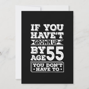 Save The Date Hilarious Age 55