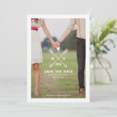 Save The Date Hipsters | Annonce de sauvegarde de la date (Debout devant)