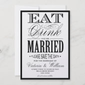 SAVE THE DATE HITER SHIMMER ÉDITION | RÉSERVEZ LA DATE (Devant)