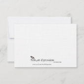 Save The Date Hiver Blanc Mistletoe rouge mariage Enregistrer la (Dos)