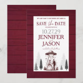Save The Date Hors de ce Monde (Devant / Derrière)