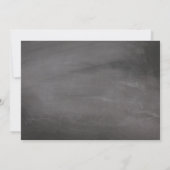 Save The Date Hydrangeas dans un pot Mason avec un tableau noir  (Dos)