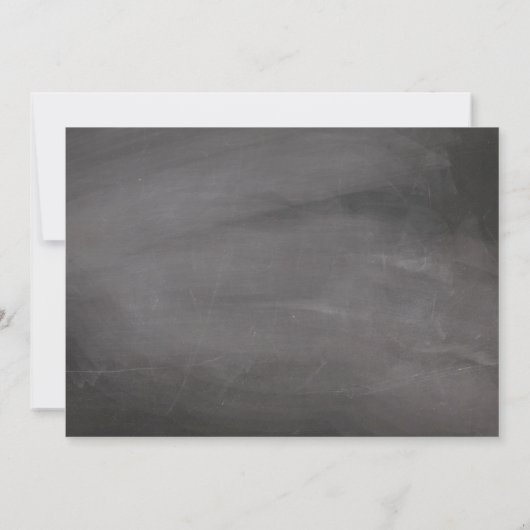 Save The Date Hydrangeas dans un pot Mason avec un tableau noir  (Dos)