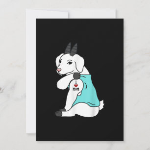 Save The Date I Love Maman Tattoo Chèvre Drôle Mors Jour Animaux