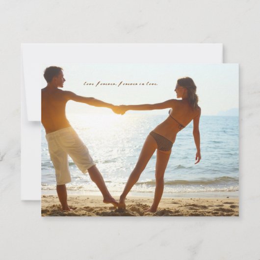 Save The Date IBIZA Destination Enregistrer la date (Dos)