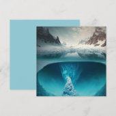 Save The Date Icy Mountain View (Devant / Derrière)