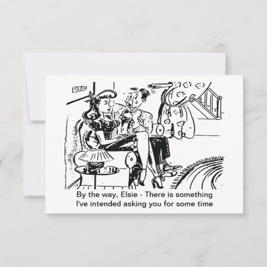 Save The Date Il a posé la question, drôle (Devant)