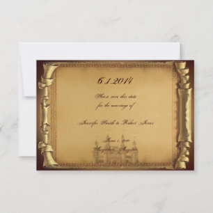 Save The Date Il était une fois un mariage Enregistrer la date