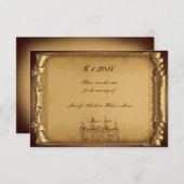 Save The Date Il était une fois un mariage Enregistrer la date (Devant / Derrière)