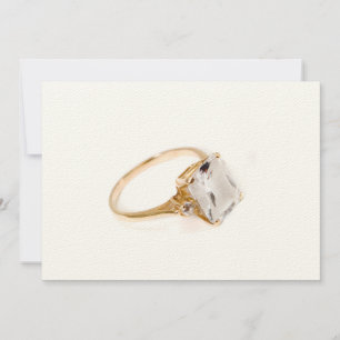 Save The Date Il met une bague sur elle/enregistrer la date