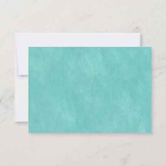 Save The Date Île Breeze Plage Peinte Scène Océan Tropical (Dos)