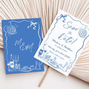 Save The Date Illustrations dessinées à la main Gribouillages Ma