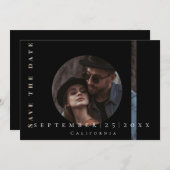 Save The Date Image simple moderne Appartement Enregistrer la ca (Devant / Derrière)