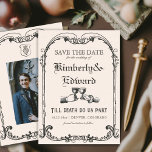 Save The Date Imaginaire médiéval Moyen Age Engraving<br><div class="desc">Imaginaire médiéval Moyen Age Engraving</div>