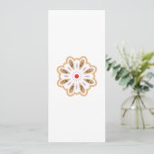 Save The Date Impression d'art floral Mandala | Décor Boho (Debout devant)