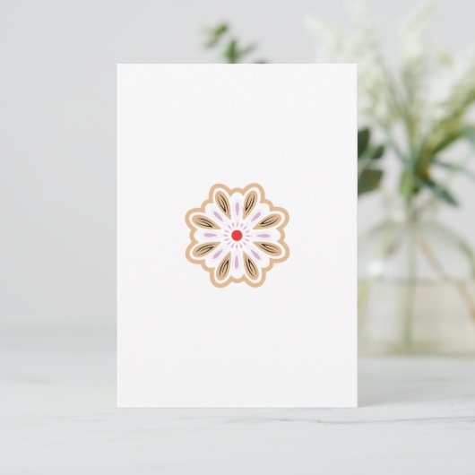 Save The Date Impression d'art floral Mandala | Décor Boho (Debout devant)