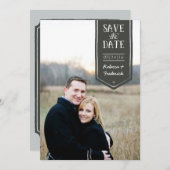 Save the Date in handgetekende stijl, aangepaste f (Voorkant / Achterkant)