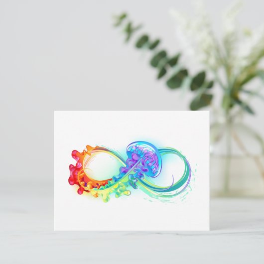 Save The Date Infinity avec Rainbow Jellyfish (Debout devant)