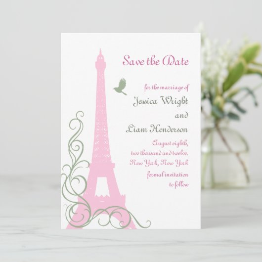 Save The Date Inséparables Enregistrer la date (Debout devant)