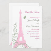 Save The Date Inséparables Enregistrer la date (Devant / Derrière)