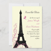 Save The Date Inséparables Enregistrer la date (blanc désactivé) (Devant)