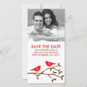 Save The Date Inséparables monogrammes Enregistrer la date (Devant)