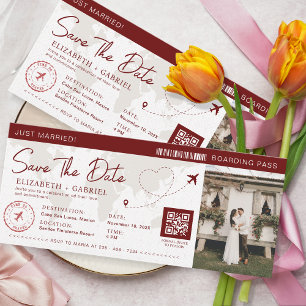 Save The Date Instapass Bordeaux Reizen Kaart