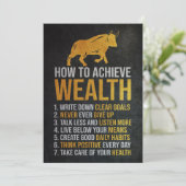 Save The Date Investisseur Comment Atteindre La Richesse (Debout devant)