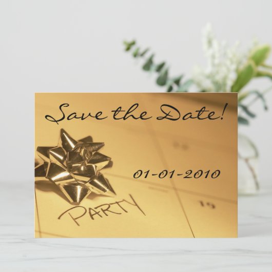 Save the date! Invitations de parties (Debout devant)