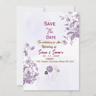 Save the Date Invitations  Kaart