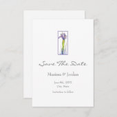 Save The Date Iris (Devant / Derrière)