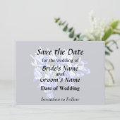 Save The Date Iris Nain Violet Cœur (Debout devant)