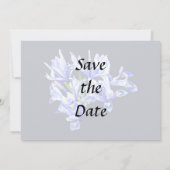 Save The Date Iris Nain Violet Cœur (Dos)