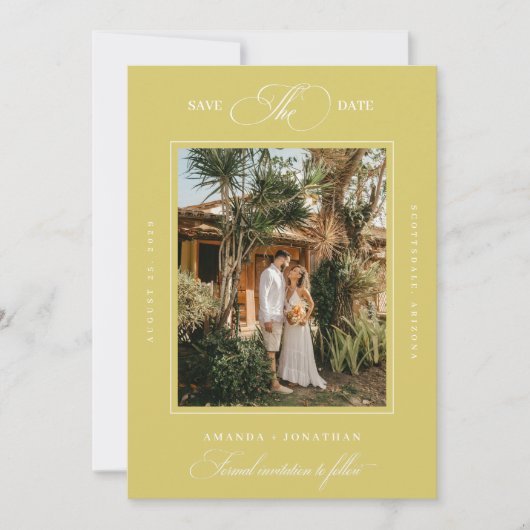 Save The Date Island Destination Wedding (Devant)