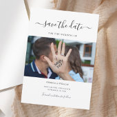 Save The Date J'Ai Dit Oui Photo Fiançailles